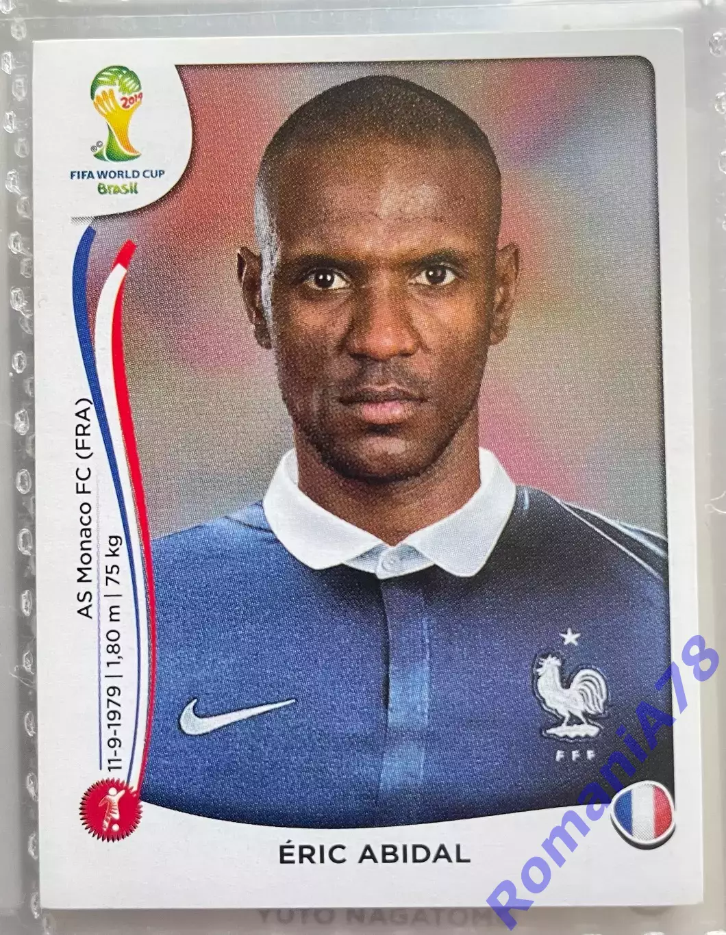 Наклейка 382 Panini FIFA World Cup Brazil 2014