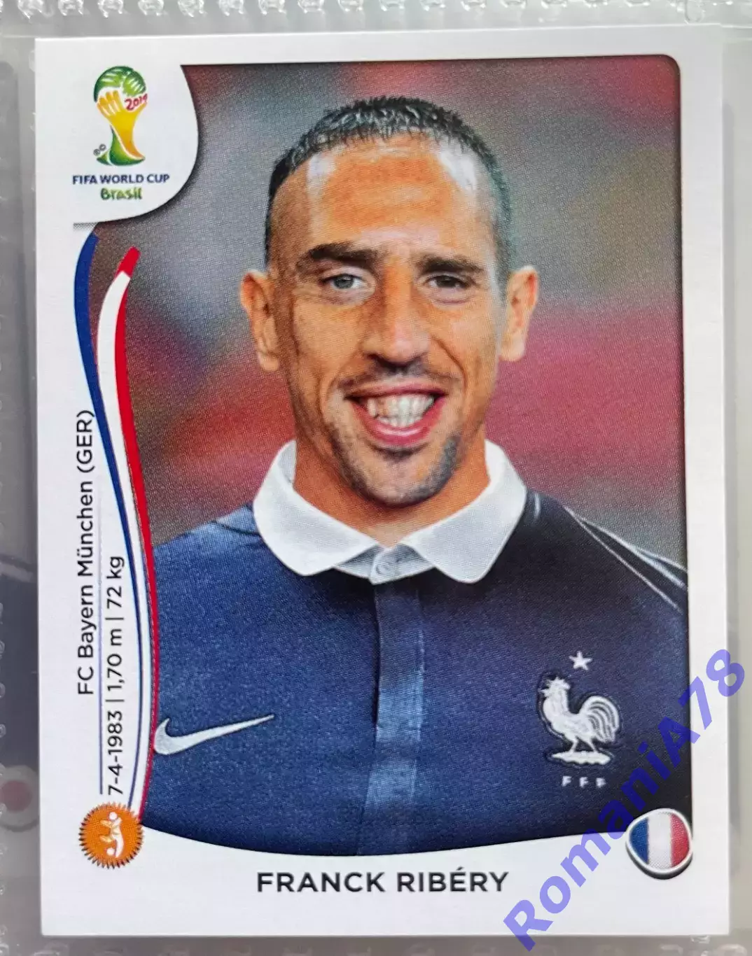 Наклейка 389 Panini FIFA World Cup Brazil 2014
