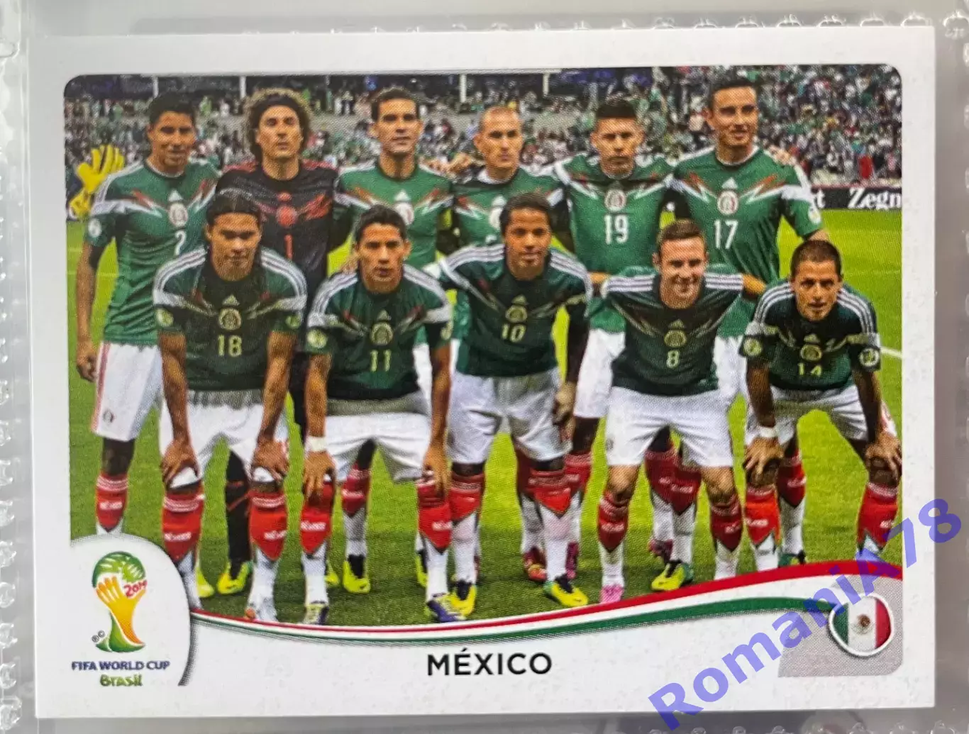 Наклейка 71 Panini FIFA World Cup Brazil 2014