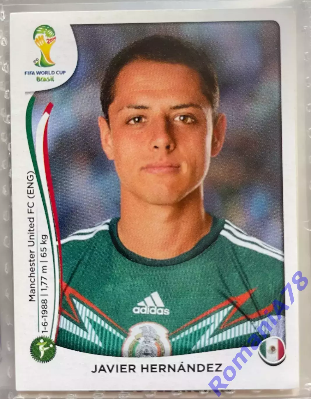 Наклейка 85 Panini FIFA World Cup Brazil 2014