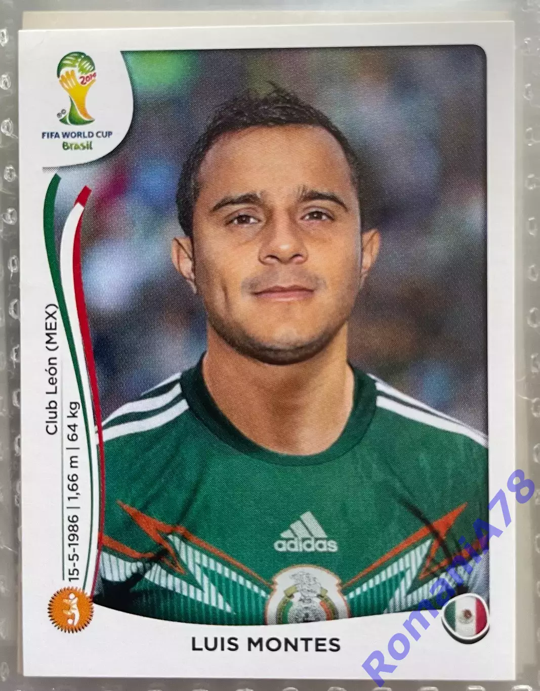 Наклейка 82 Panini FIFA World Cup Brazil 2014