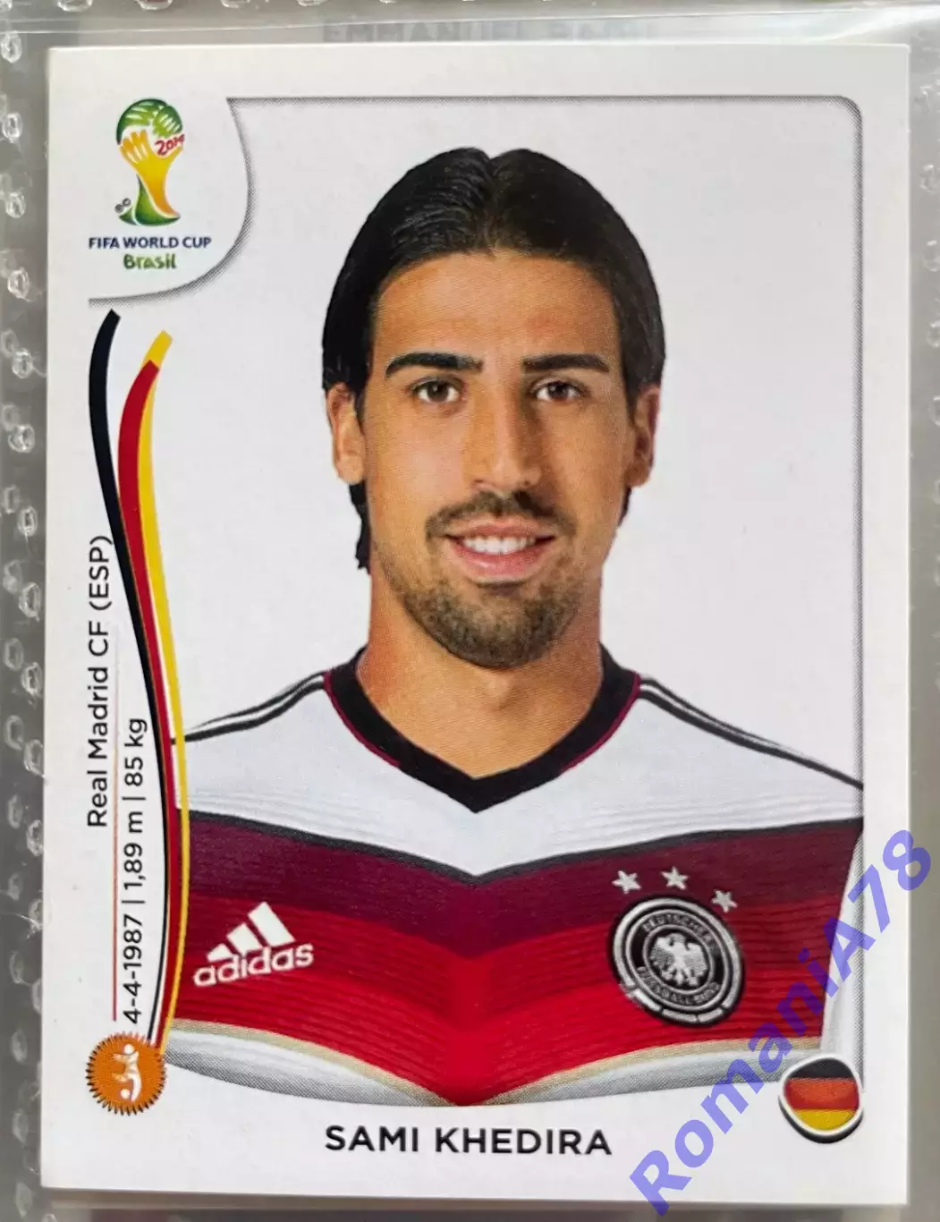 Наклейка 496 Panini FIFA World Cup Brazil 2014