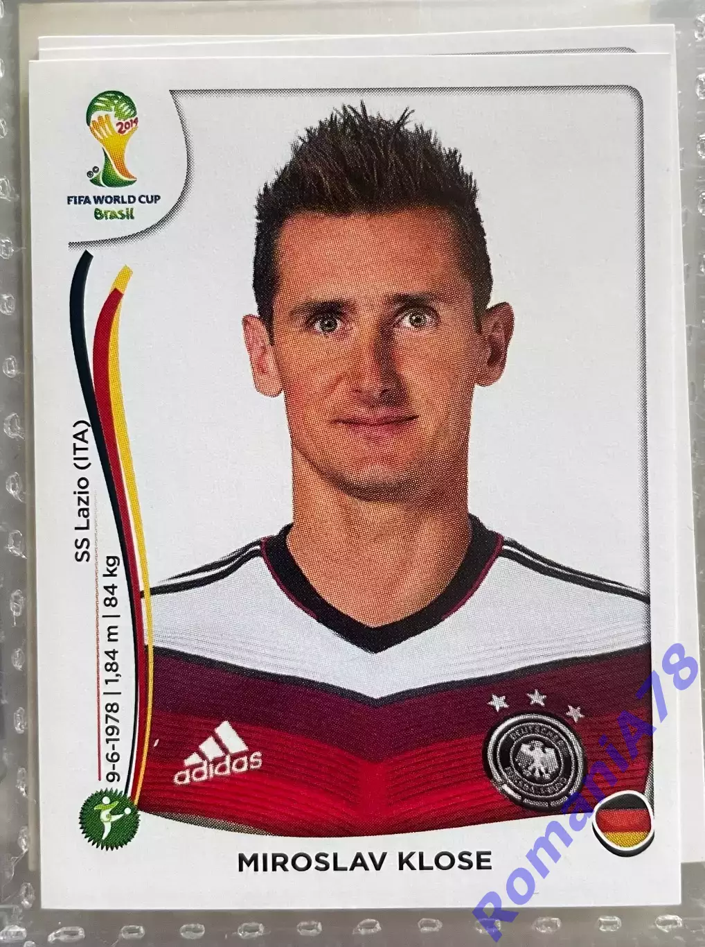 Наклейка 506 Panini FIFA World Cup Brazil 2014