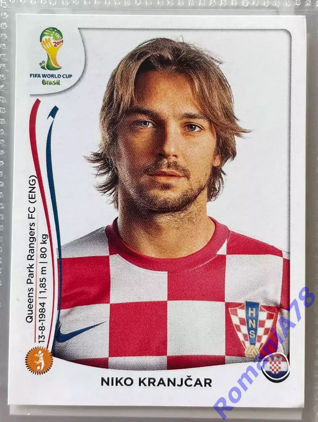 Наклейка 61 Panini FIFA World Cup Brazil 2014