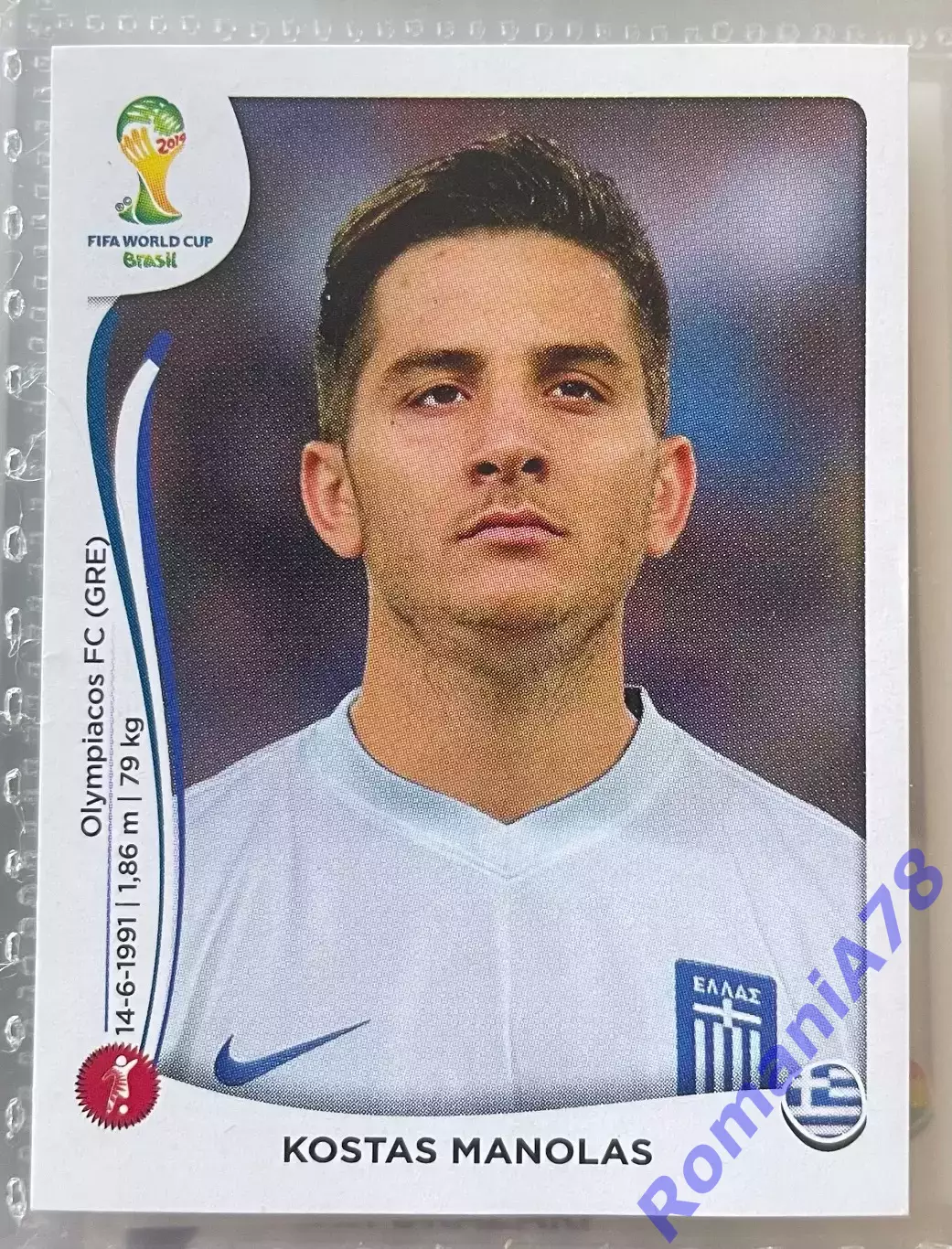 Наклейка 211 Panini FIFA World Cup Brazil 2014