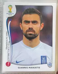 Наклейка 208 Panini FIFA World Cup Brazil 2014