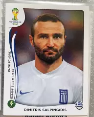 Наклейка 219 Panini FIFA World Cup Brazil 2014