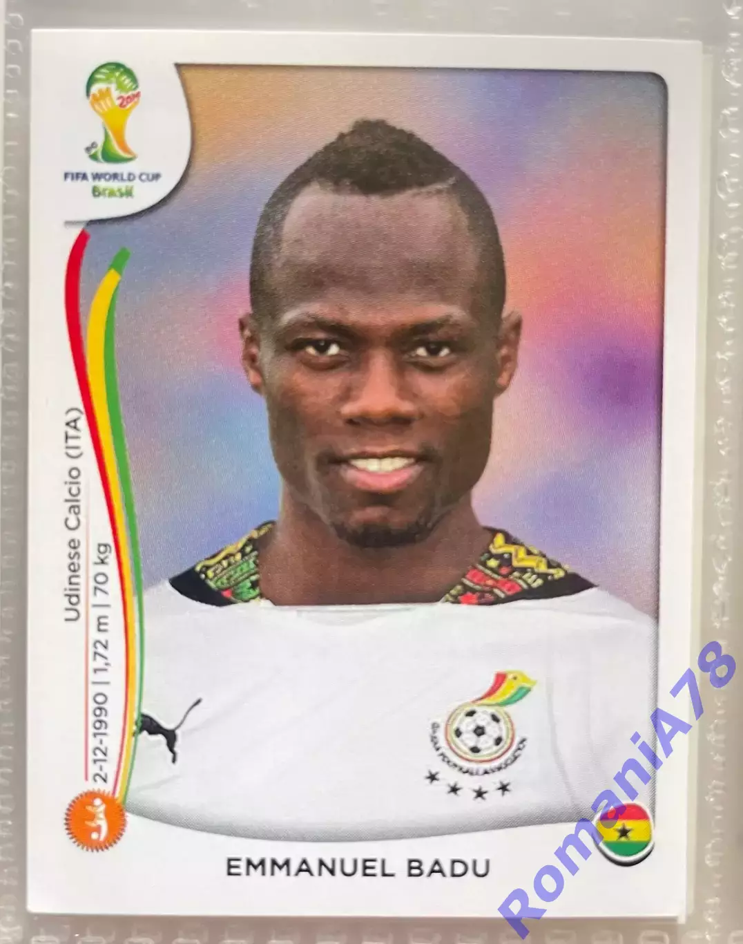 Наклейка 535 Panini FIFA World Cup Brazil 2014