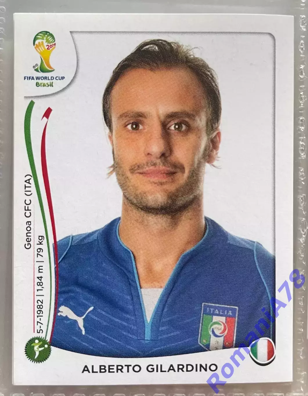 Наклейка 333 Panini FIFA World Cup Brazil 2014
