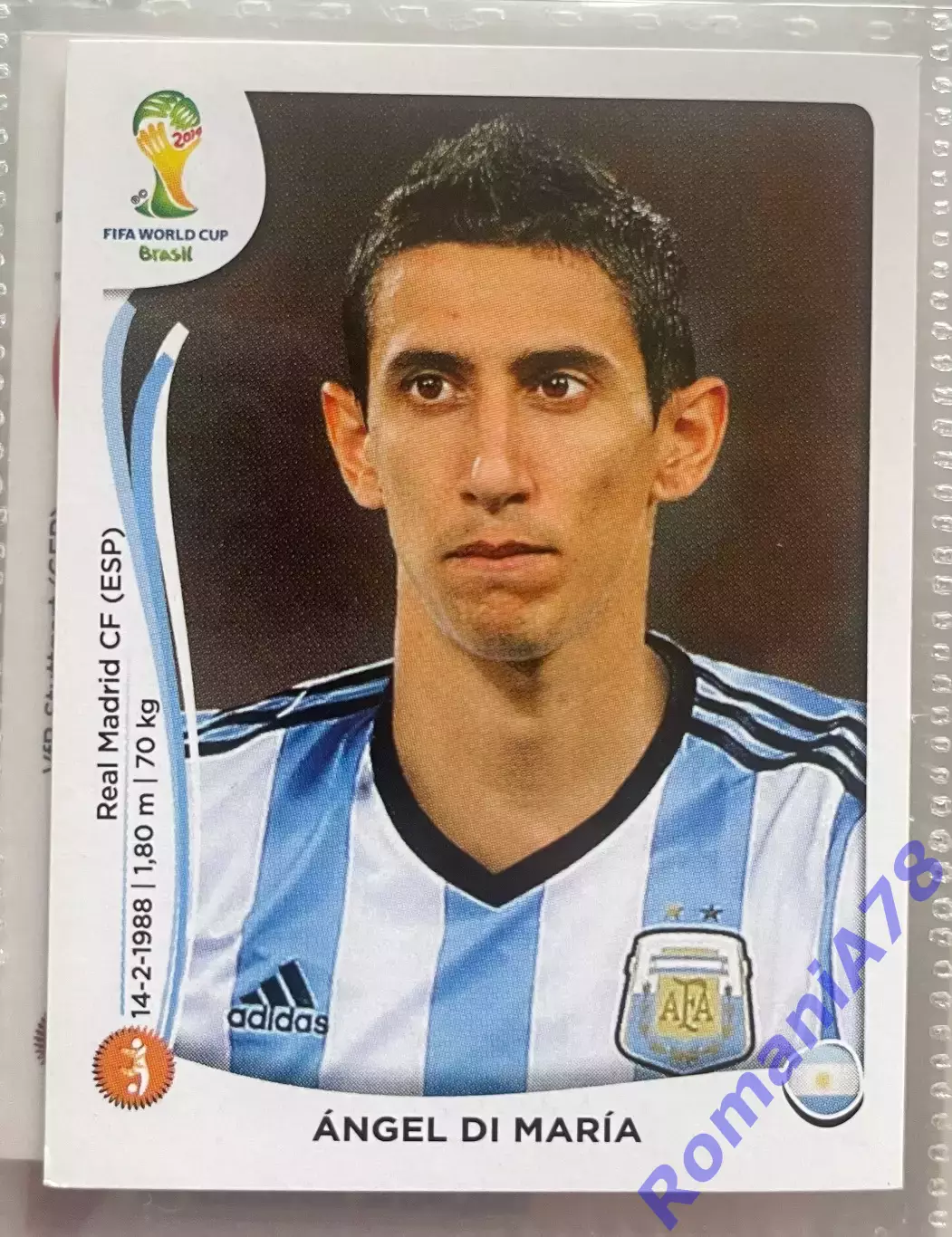 Наклейка 425 Panini FIFA World Cup Brazil 2014