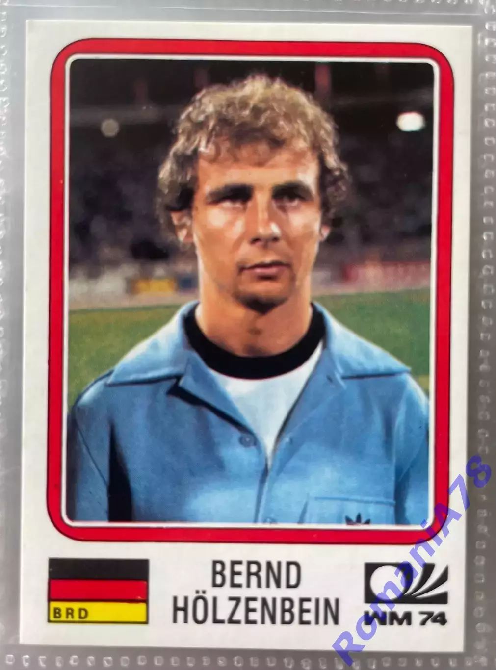 Наклейка 74 Panini World Cup Story