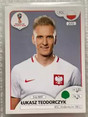 Наклейка 598 Panini FIFA World Cup Russia 2018. 670 stickers version