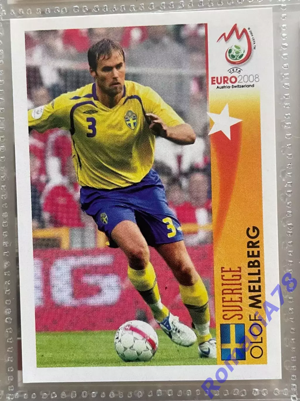 Panini UEFA Euro Austria-Switzerland 2008 Наклейка 477