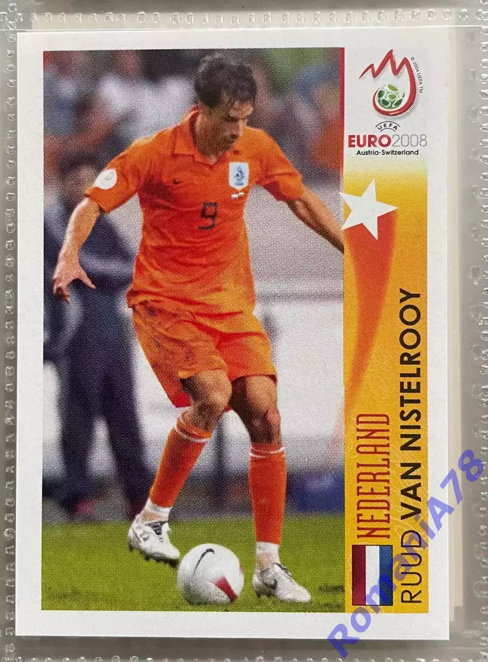 Panini UEFA Euro Austria-Switzerland 2008 Наклейка 520