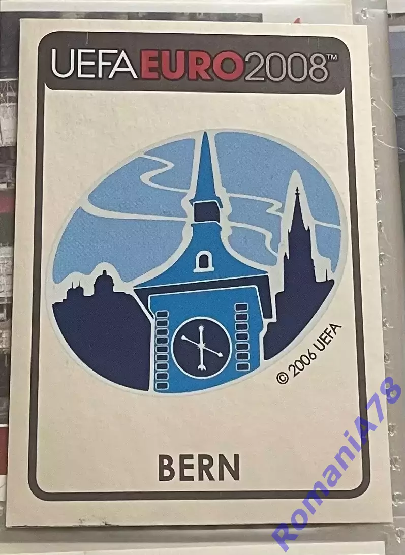 Panini UEFA Euro Austria-Switzerland 2008 Наклейка 11