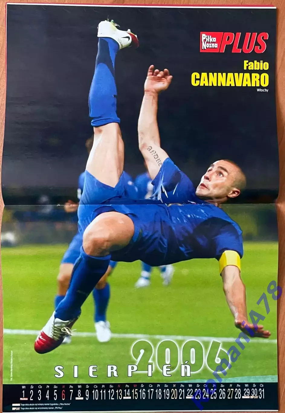 Журнал. Футбол Pilka Nozna Plus,2006.1-12.Комплект. 1