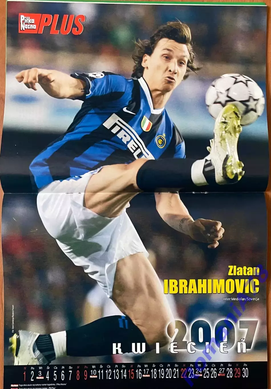 Журнал. Футбол Pilka Nozna Plus,2007.1-12.Комплект. 3