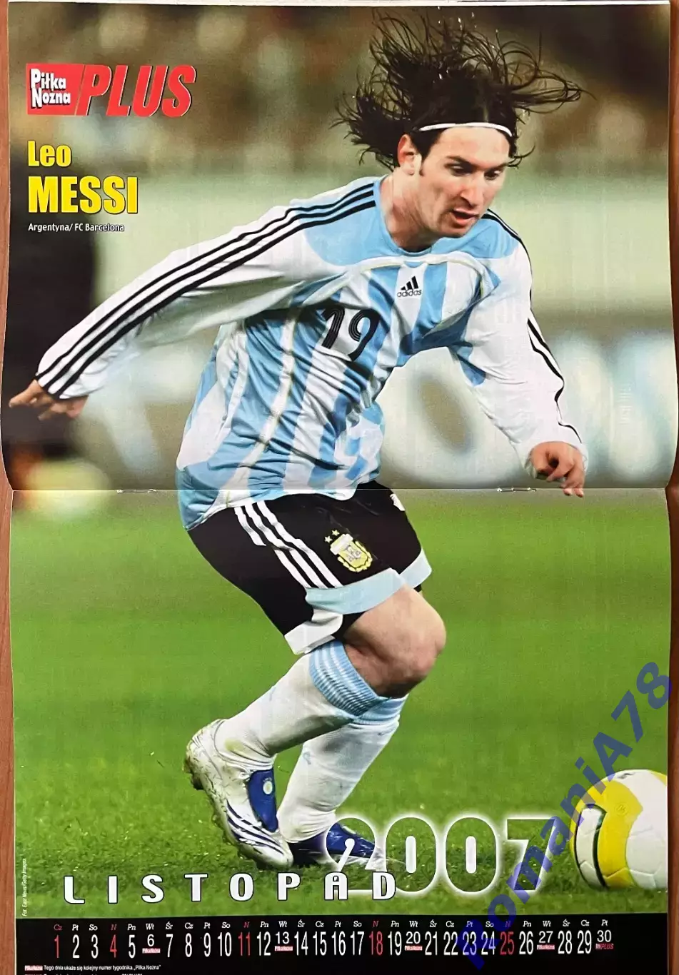 Журнал. Футбол Pilka Nozna Plus,2007.1-12.Комплект. 5