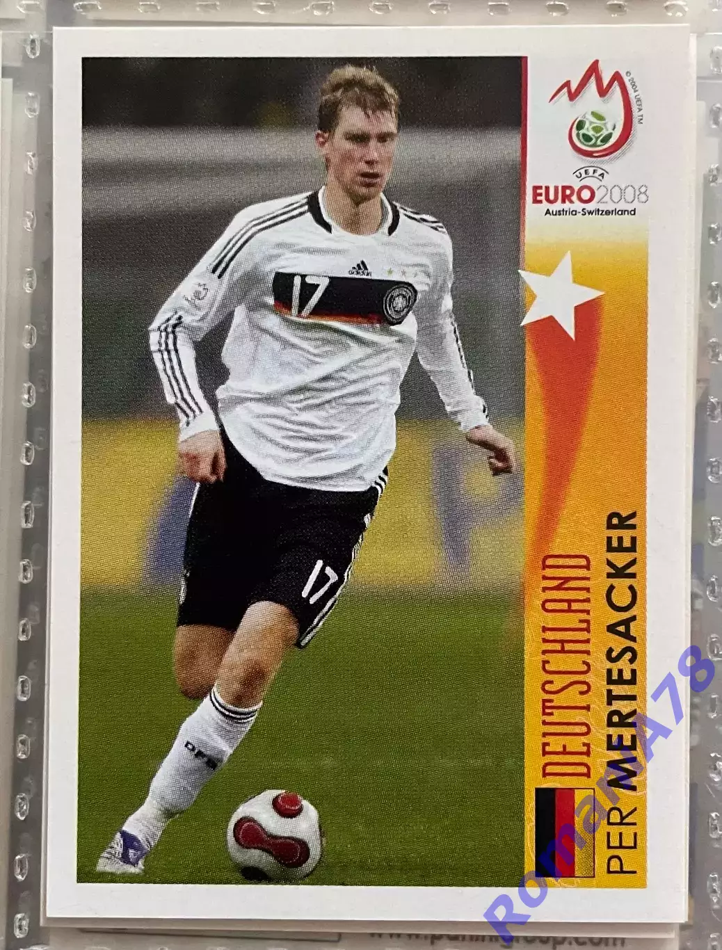 Panini UEFA Euro Austria-Switzerland 2008 Наклейка 472