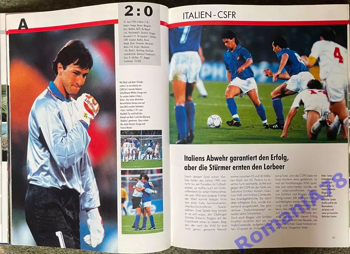 Футбол.Книга-фотоальбом.Чемпіонат Світу.Чемпионат мира 1990. 2