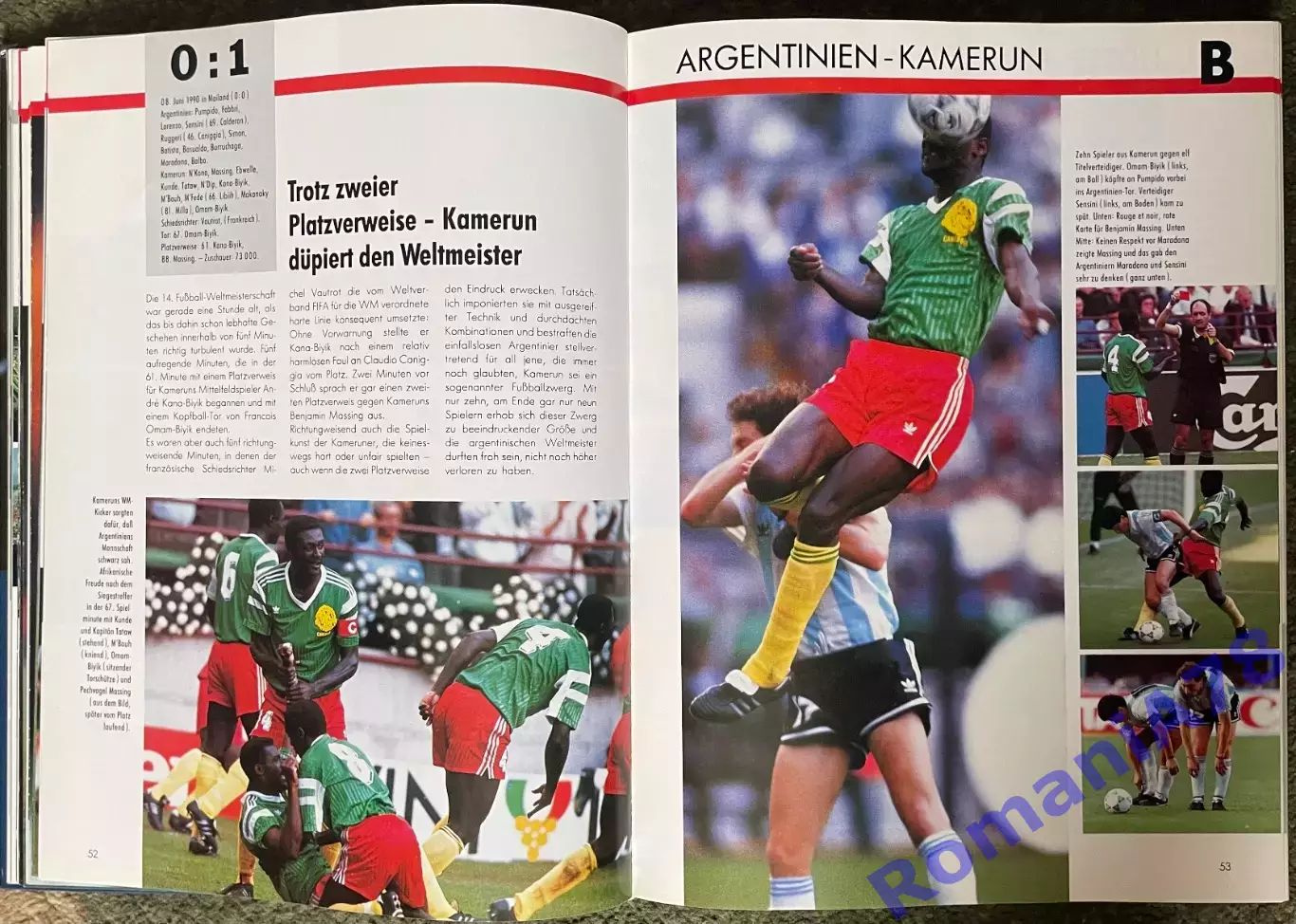 Футбол.Книга-фотоальбом.Чемпіонат Світу.Чемпионат мира 1990. 3