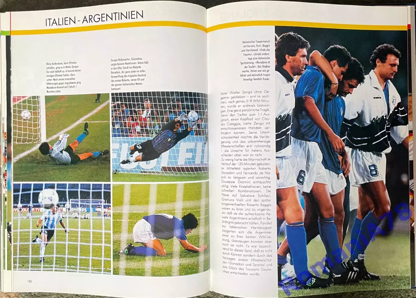 Футбол.Книга-фотоальбом.Чемпіонат Світу.Чемпионат мира 1990. 6