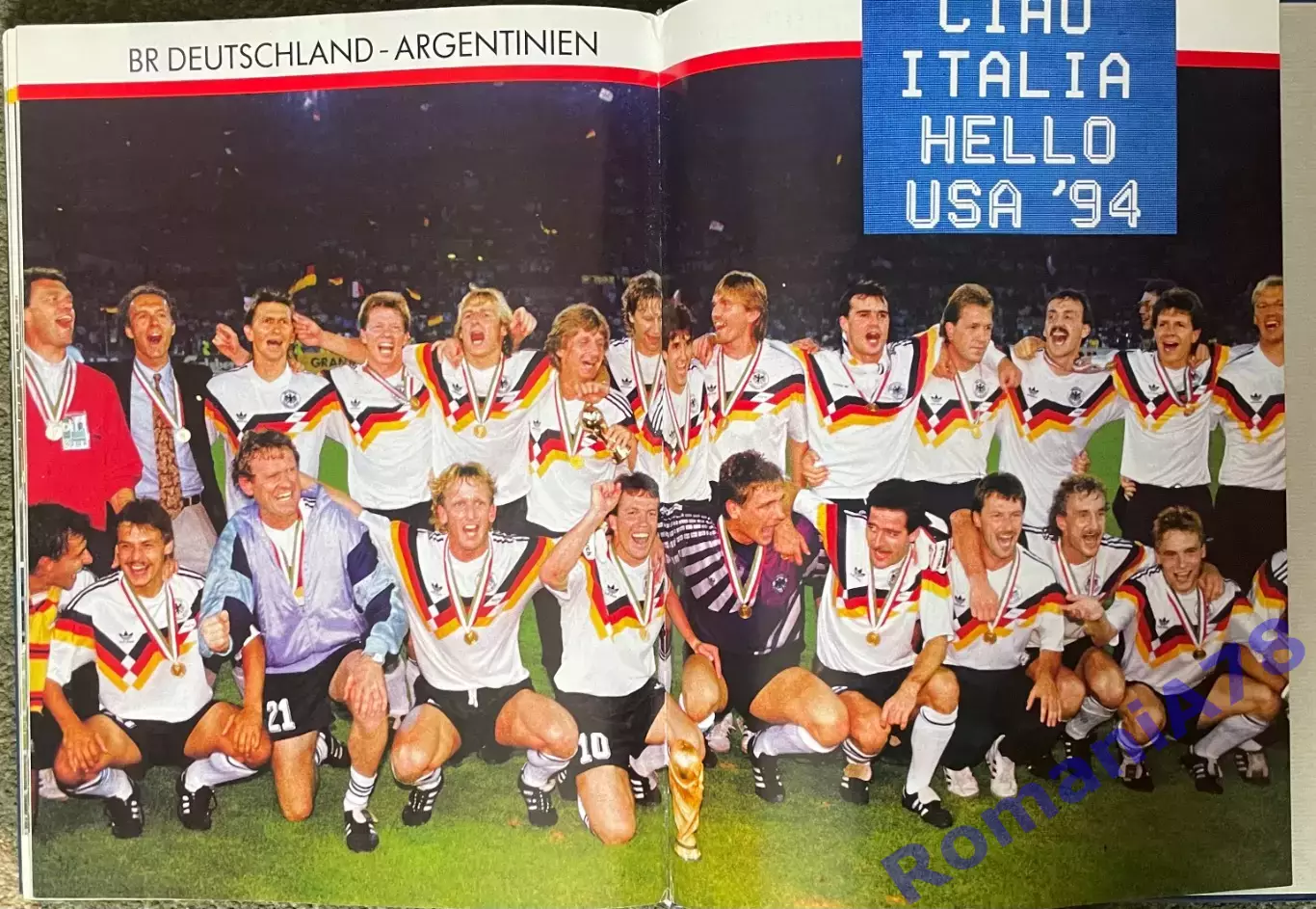 Футбол.Книга-фотоальбом.Чемпіонат Світу.Чемпионат мира 1990. 7