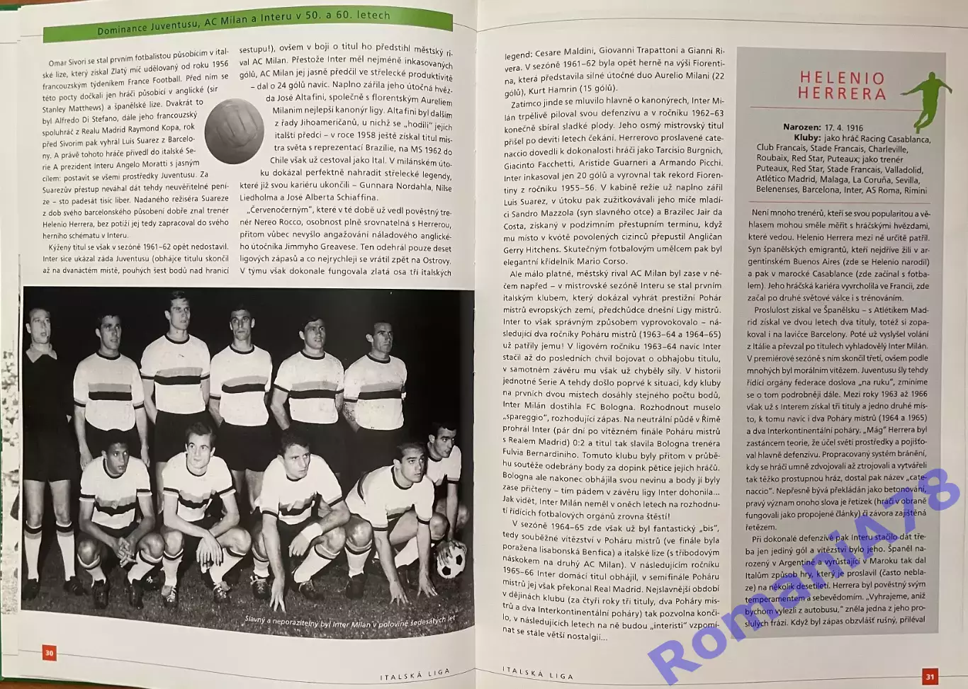 Футбол.Світовий футбол Книга. Італія.. 3