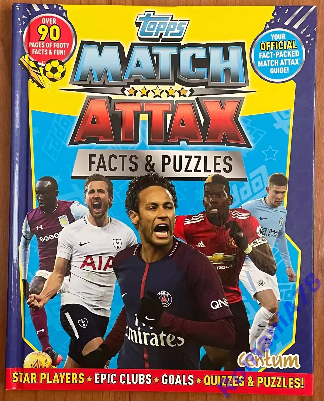 Футбол.Topps.Книга-Факти та головоломки.Match Attax.