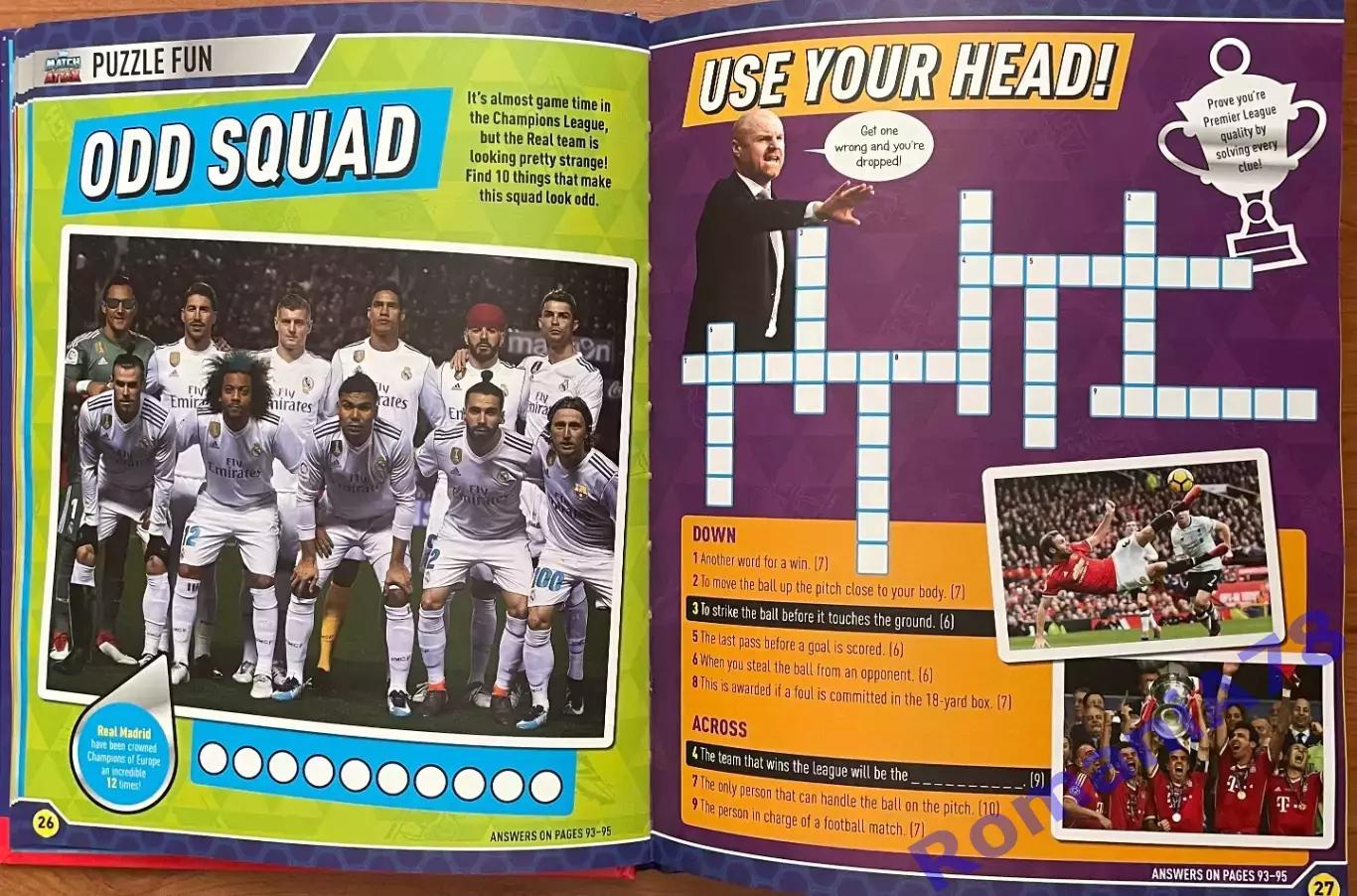 Футбол.Topps.Книга-Факти та головоломки.Match Attax. 2