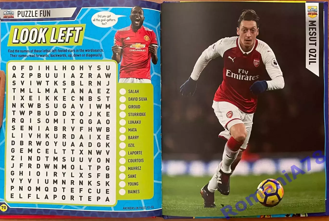 Футбол.Topps.Книга-Факти та головоломки.Match Attax. 6