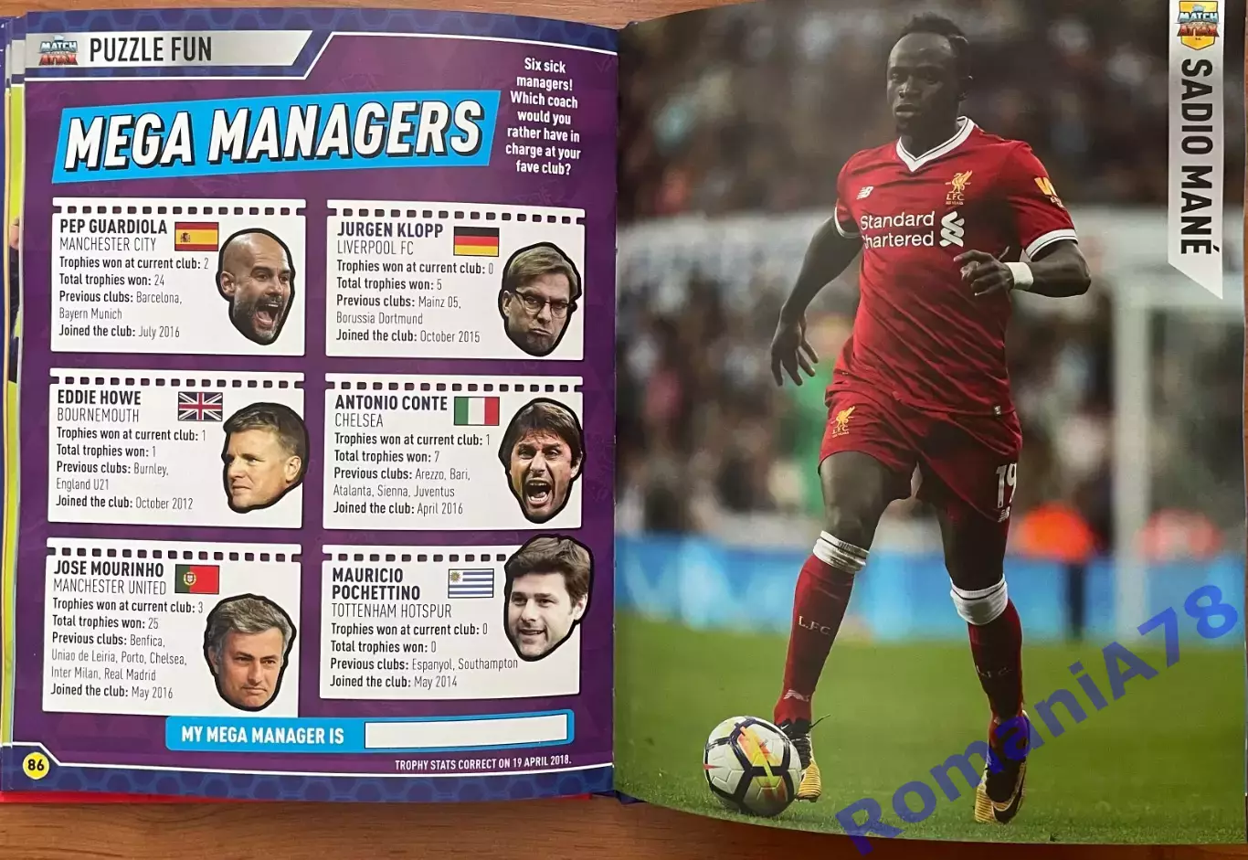 Футбол.Topps.Книга-Факти та головоломки.Match Attax. 7