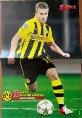 Футбол. Постер Блащиковскі з журналу Bravo Sport.