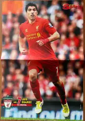 Футбол. Постер Суарес з журналу Bravo Sport.