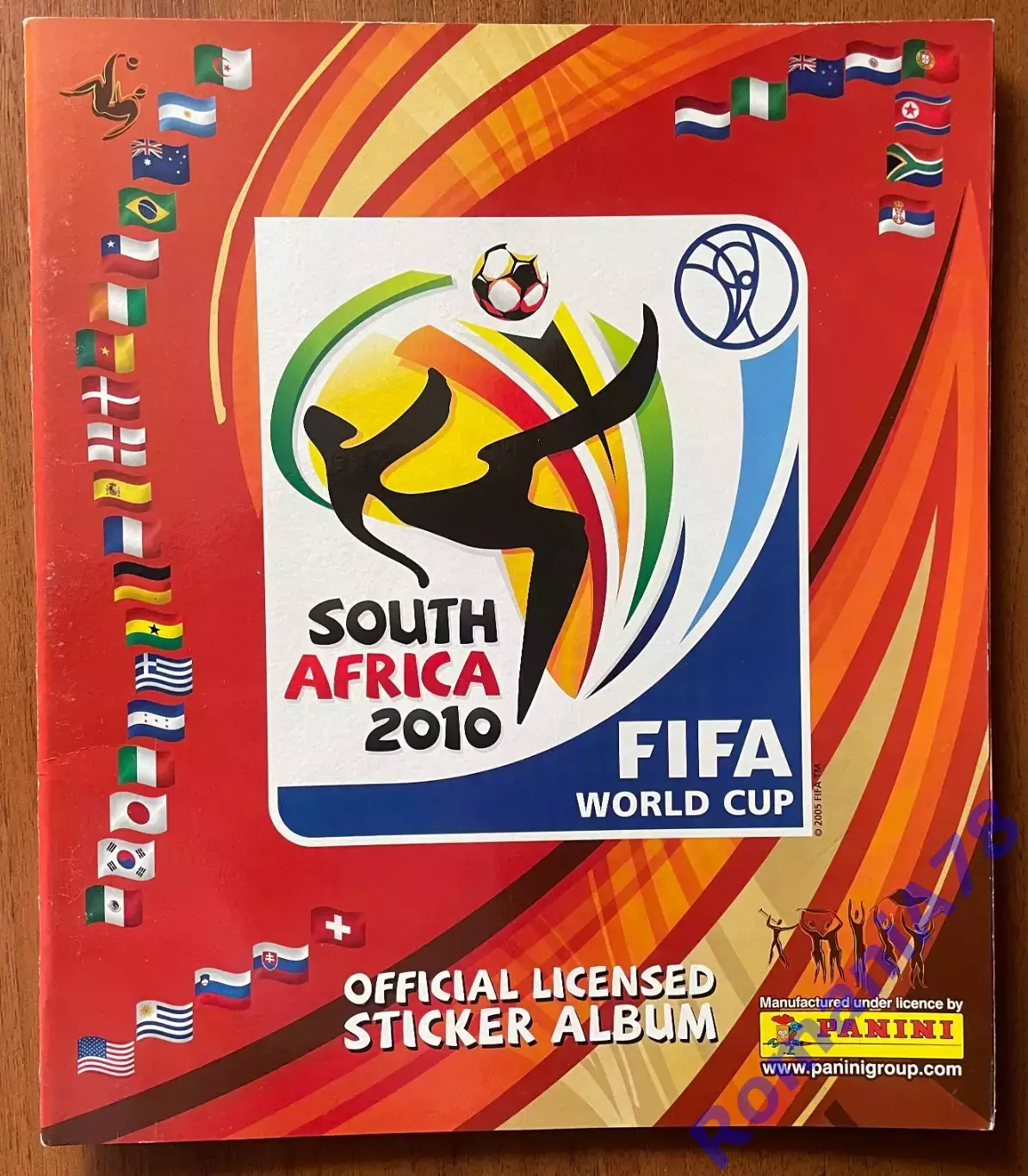 Футбол.Альбом.Чемпіонат Світу 2010.Panini.