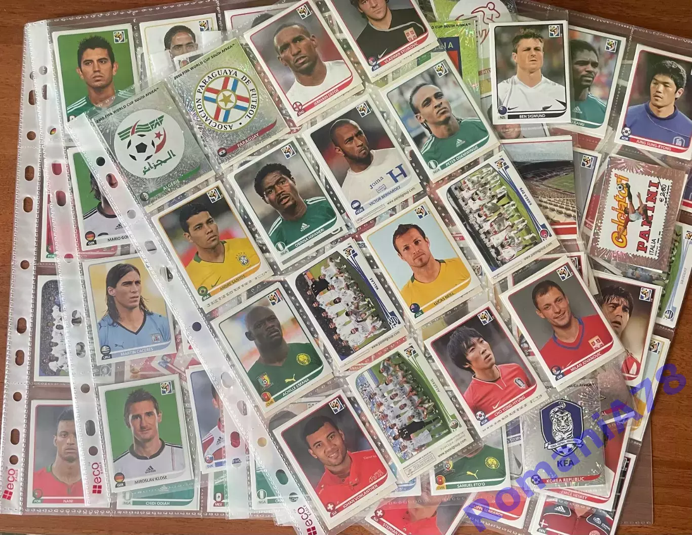 Футбол.Порожній альбом.Чемпіонат Світу 2010.Panini.+250 стікерів 1