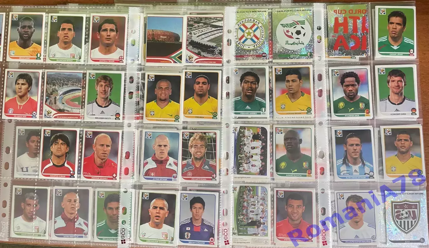 Футбол.Порожній альбом.Чемпіонат Світу 2010.Panini.+250 стікерів 3