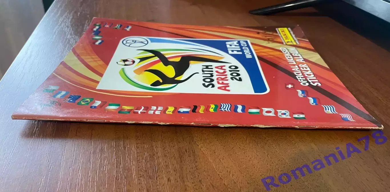Футбол.Альбом.Чемпіонат Світу 2010.Panini.Порожній альбом. 6