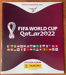 Футбол.Альбом.Чемпіонат Світу 2022.Panini.Порожній альбом.