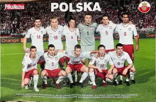 Футбол ,постер з журналу Pilka Nozna Польща