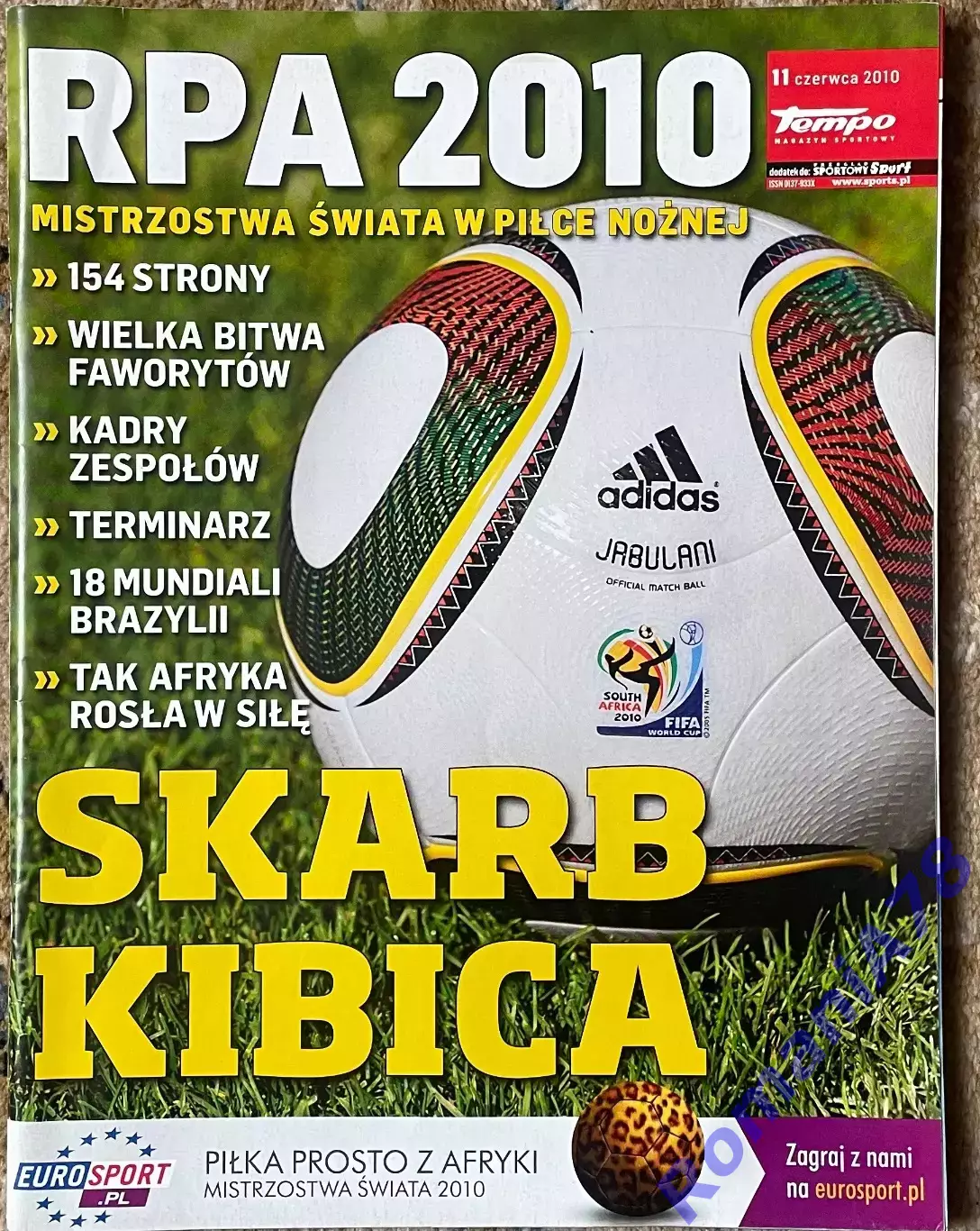 Футбол .Skarb kibica.Спецвидання. Чемпіонат Світу 2010.