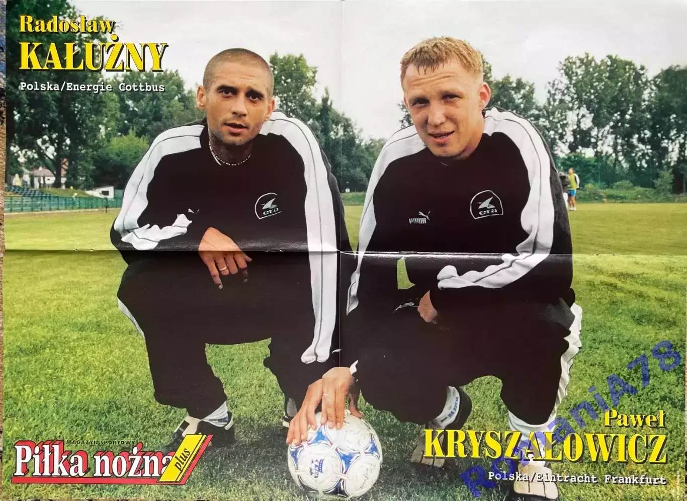 Журнал. Pilka Nozna Plus. N9/2001.Постери. 4