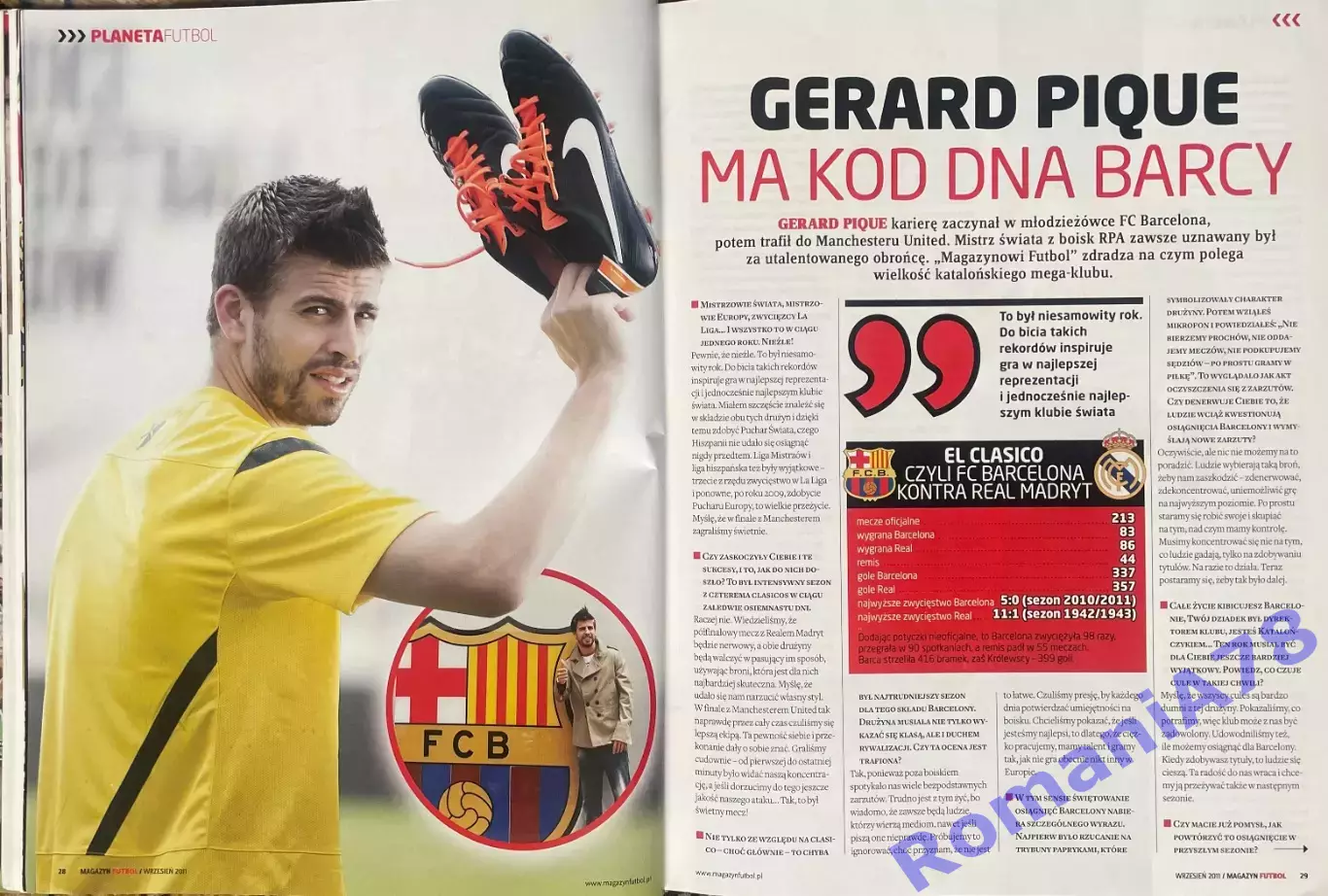 Футбол. Futbol N9/2011.Журнал. 6