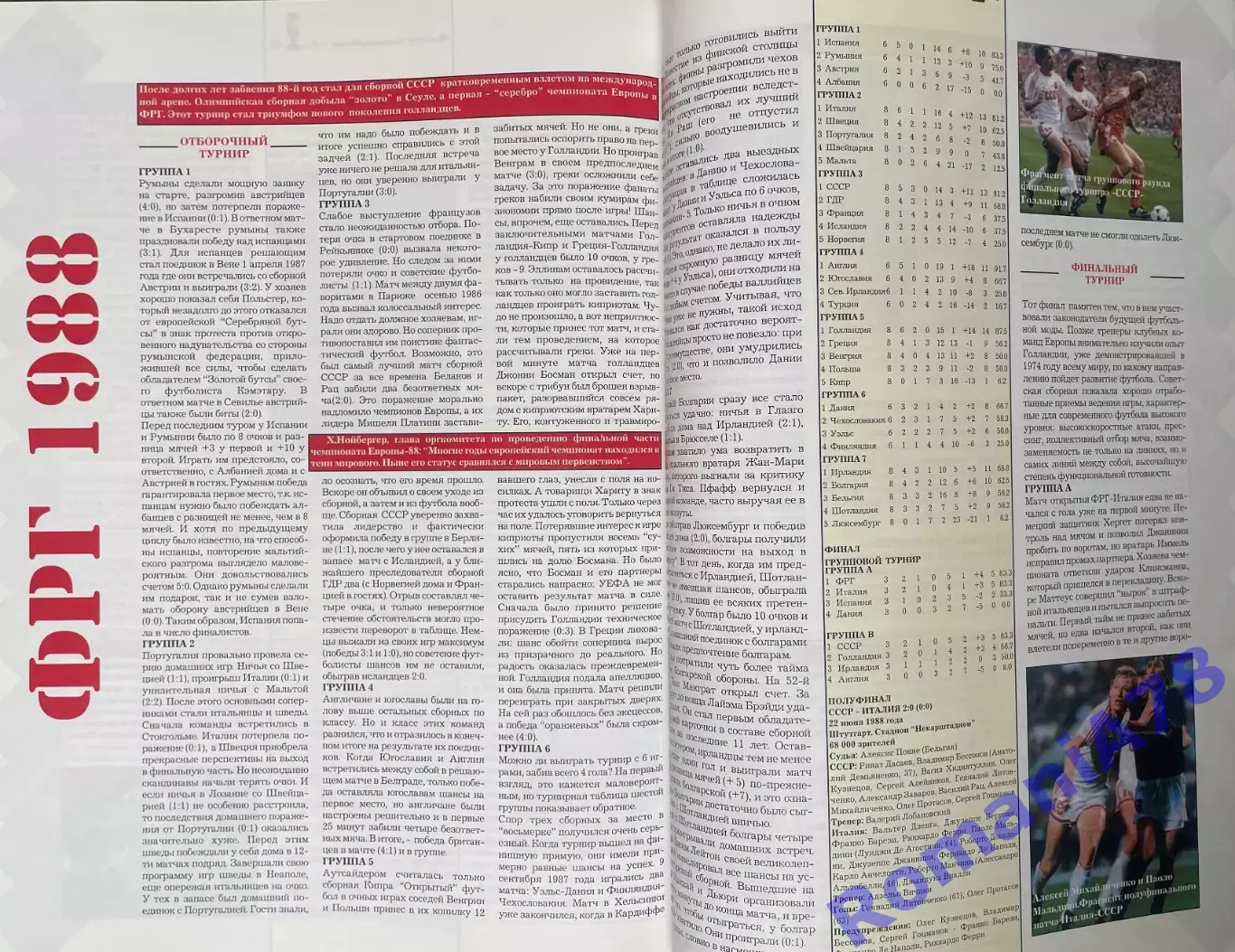 Спецвидання Євро-2004.Журнал. 6