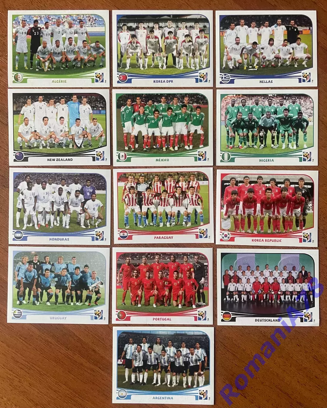 Футбол. Наклейки. Panini FIFA World Cup South Africa 2010
