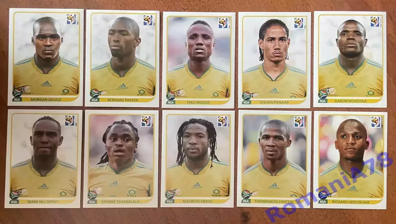 Футбол.Наклейки.ПАР. Panini FIFA World Cup South Africa 2010