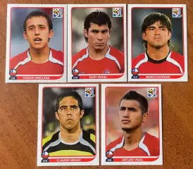 Футбол.Наклейки.Чілі. Panini FIFA World Cup South Africa 2010