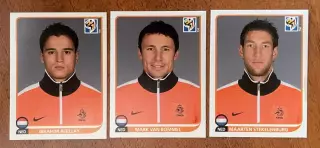 Футбол.Наклейки.Нідерланди. Panini FIFA World Cup South Africa 2010
