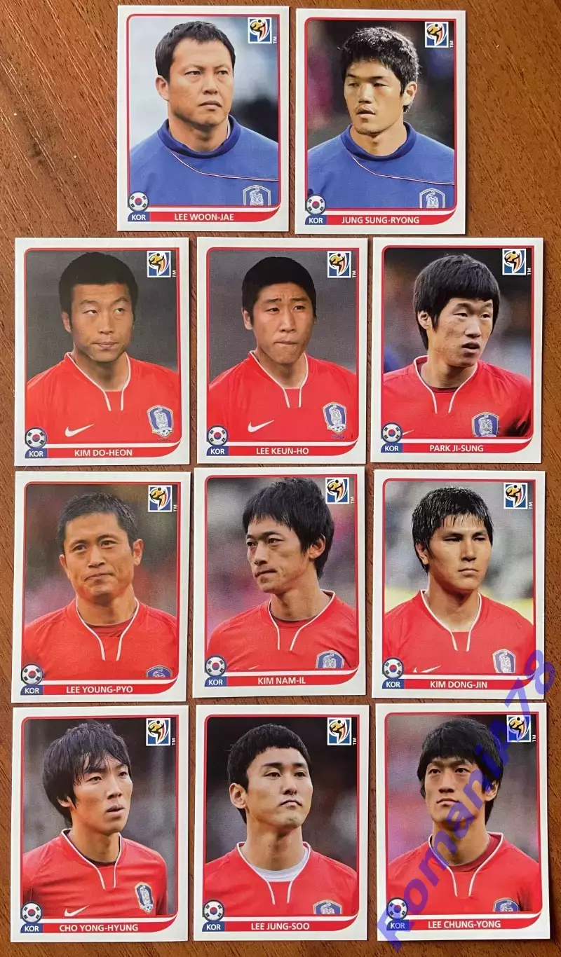 Футбол.Наклейки.П.Корея.Panini FIFA World Cup South Africa 2010