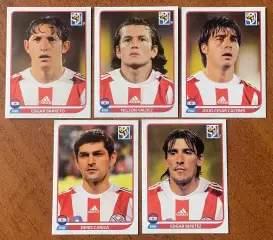 Футбол.Наклейки.Парагвай.Panini FIFA World Cup South Africa 2010